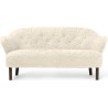 Ingeborg Sofa – Off-White Sheepskin + Dark stained oak - Audo Copenhagen