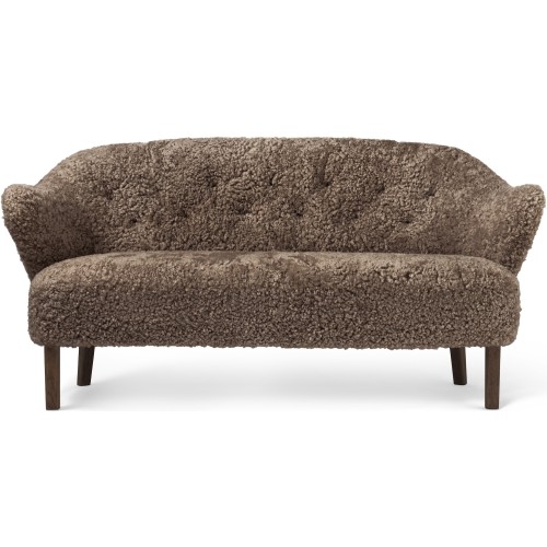 Ingeborg Sofa – Sahara Sheepskin + Dark stained oak - Audo Copenhagen