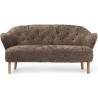 Ingeborg Sofa – Sahara Sheepskin + Natural oak - Audo Copenhagen