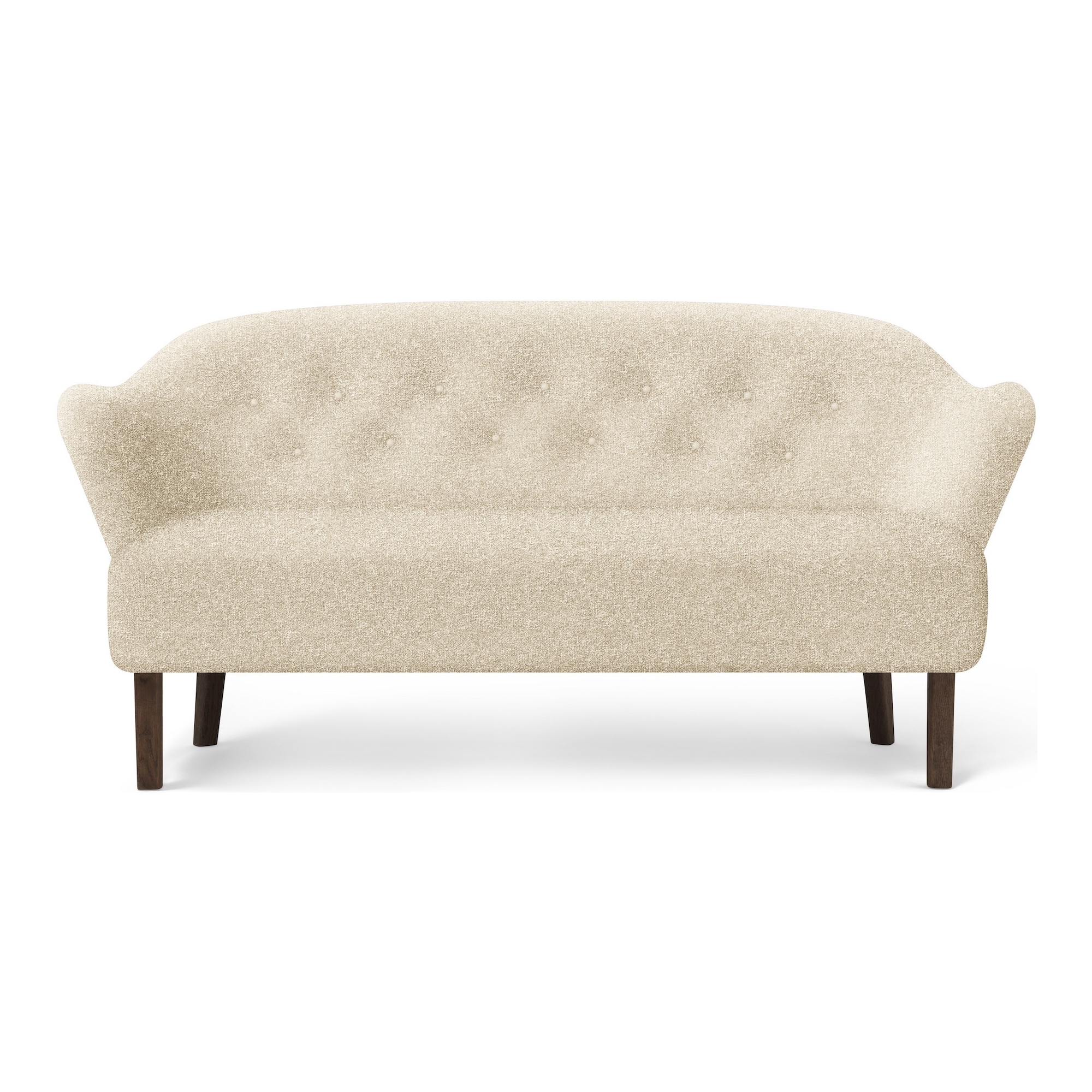 Ingeborg Sofa – Zero 001 Fabric + Dark stained oak - Audo Copenhagen