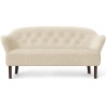 Ingeborg Sofa – Zero 001 Fabric + Dark stained oak - Audo Copenhagen