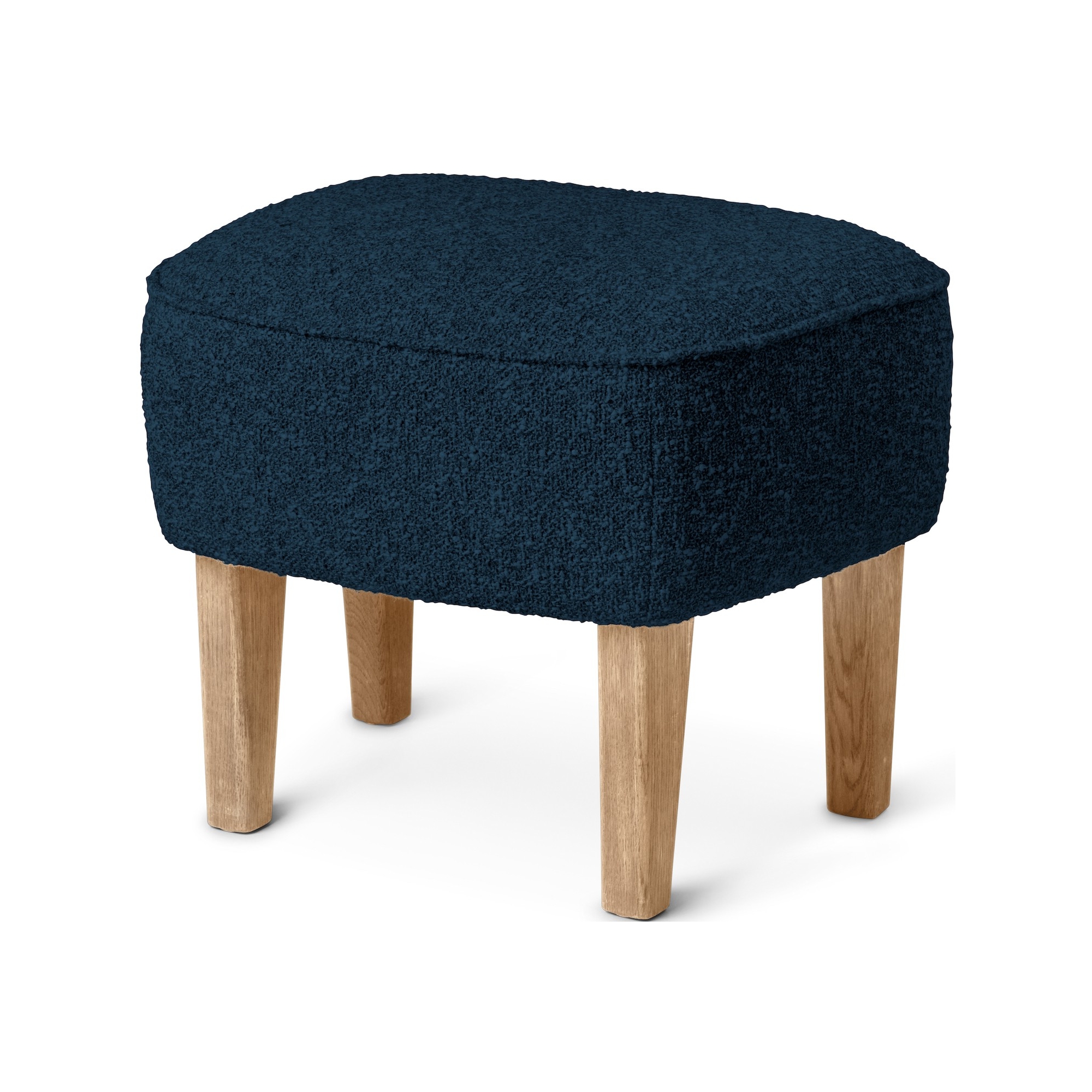 Ingeborg Pouf – Zero 006 Fabric + Natural oak - Audo Copenhagen