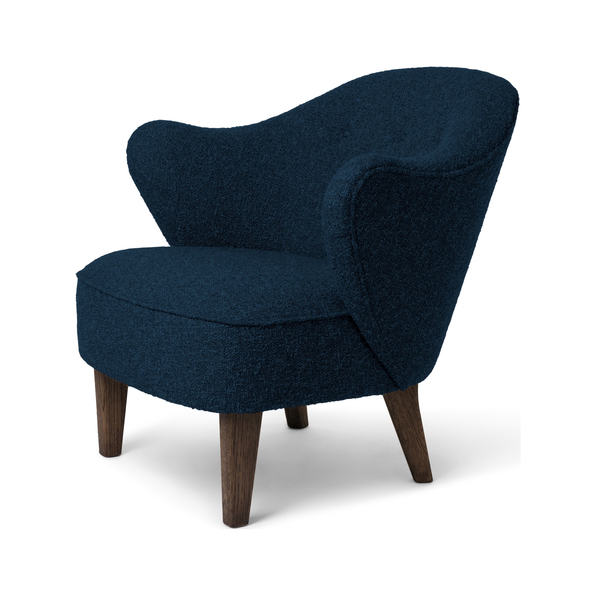 Fauteuil Ingeborg – Tissu Zero 006 + Chêne teinté foncé - Audo Copenhagen