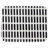 43x33cm - White / Black - Siena Tray - Artek