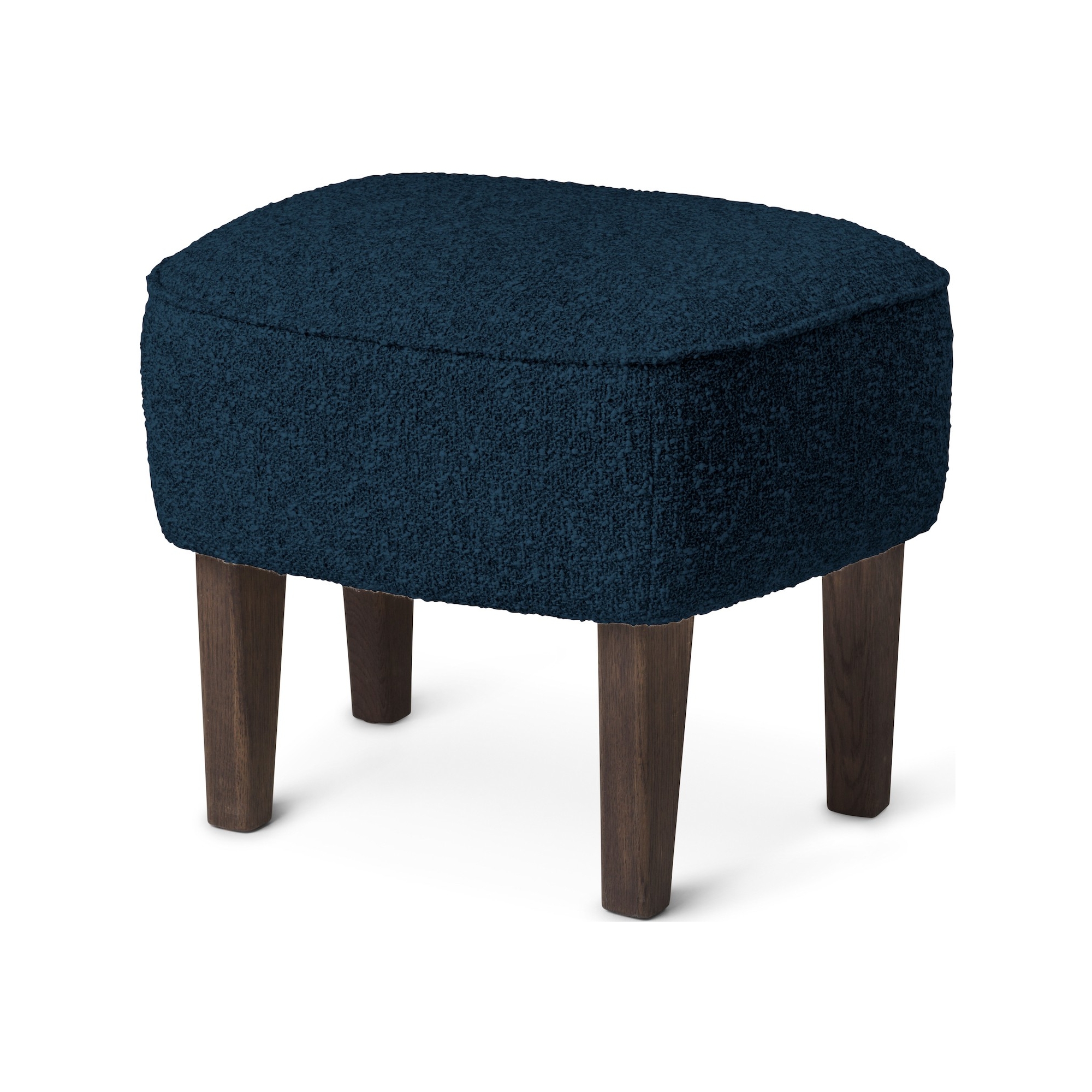 Ingeborg Pouf – Zero 006 Fabric + Dark stained oak - Audo Copenhagen