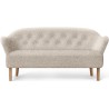 Ingeborg Sofa – Zero 012 Fabric + Natural oak - Audo Copenhagen