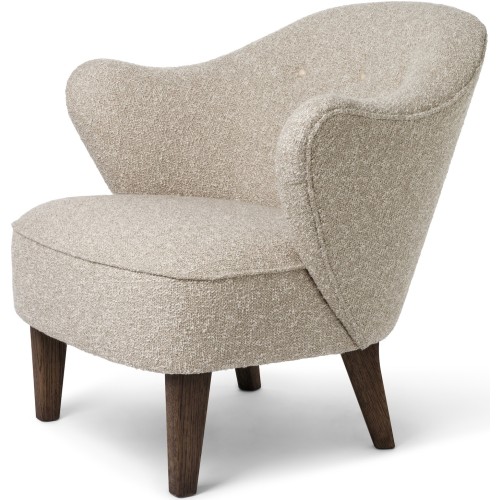 Fauteuil Ingeborg – Tissu Zero 012 + Chêne teinté foncé - Audo Copenhagen