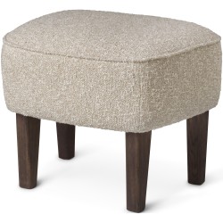 Ingeborg Pouf – Zero 012 Fabric + Dark stained oak - Audo Copenhagen