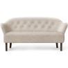 Ingeborg Sofa – Zero 012 Fabric + Dark stained oak - Audo Copenhagen