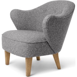 Ingeborg Lounge chair – Zero 016 Fabric + Natural oak - Audo Copenhagen