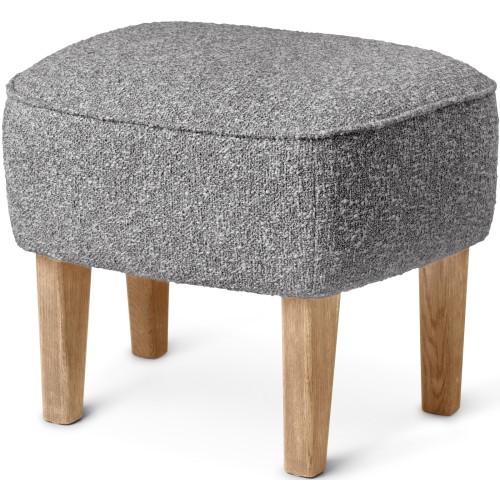 Ingeborg Pouf – Zero 016 Fabric + Natural oak - Audo Copenhagen