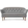 Ingeborg Sofa – Zero 016 Fabric + Natural oak - Audo Copenhagen