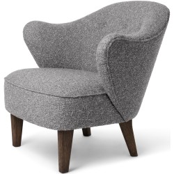 Fauteuil Ingeborg – Tissu Zero 016 + Chêne teinté foncé - Audo Copenhagen