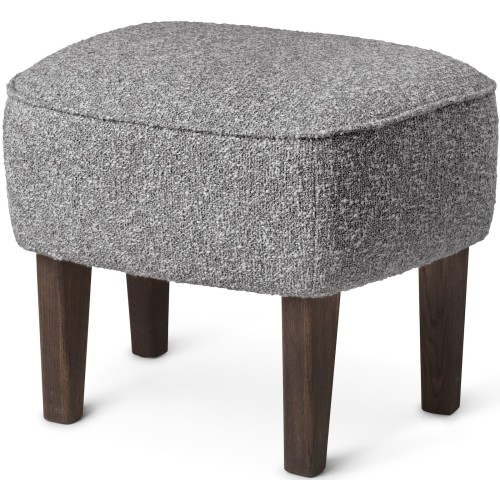 Ingeborg Pouf – Zero 016 Fabric + Dark stained oak - Audo Copenhagen