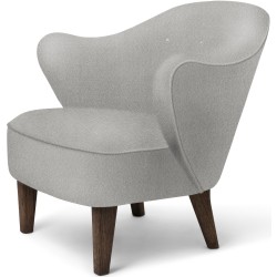 Ingeborg Lounge chair – Vidar 123 Fabric + Dark stained oak - Audo Copenhagen