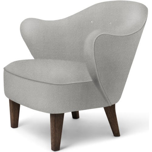 Fauteuil Ingeborg – Tissu Vidar 123 + Chêne teinté foncé - Audo Copenhagen