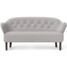 Ingeborg Sofa – Vidar 123 Fabric + Dark stained oak - Audo Copenhagen