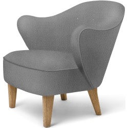 Fauteuil Ingeborg – Tissu Vidar 133 + Chêne naturel - Audo Copenhagen