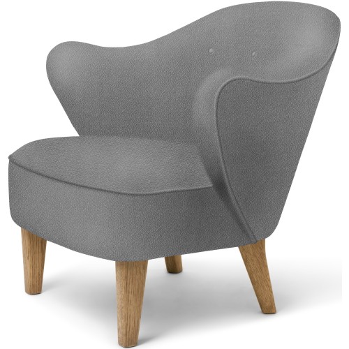 Ingeborg Lounge chair – Vidar 133 Fabric + Natural oak - Audo Copenhagen