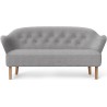 Ingeborg Sofa – Vidar 133 Fabric + Natural oak - Audo Copenhagen