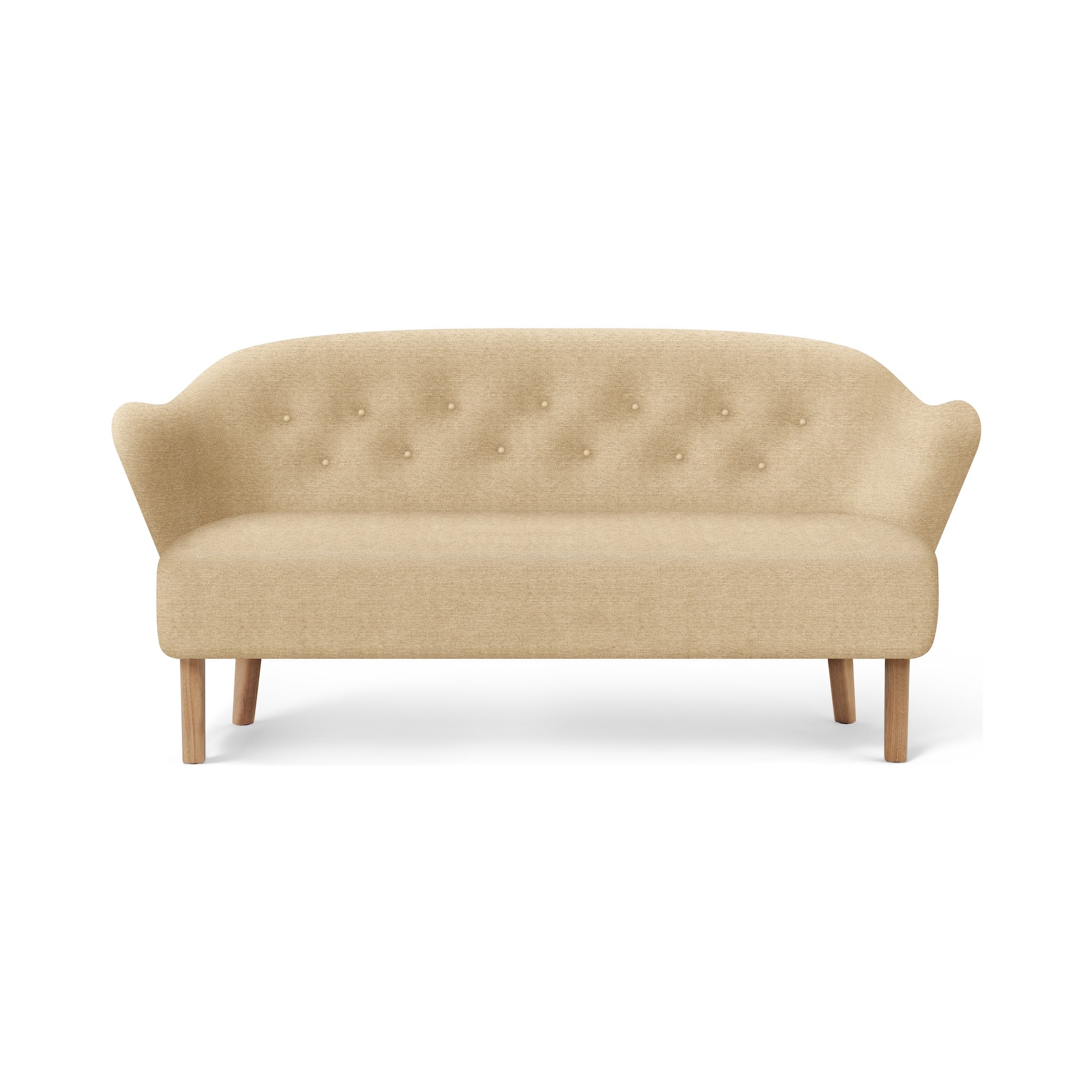 Ingeborg Sofa – Vidar 323 Fabric + Natural oak - Audo Copenhagen