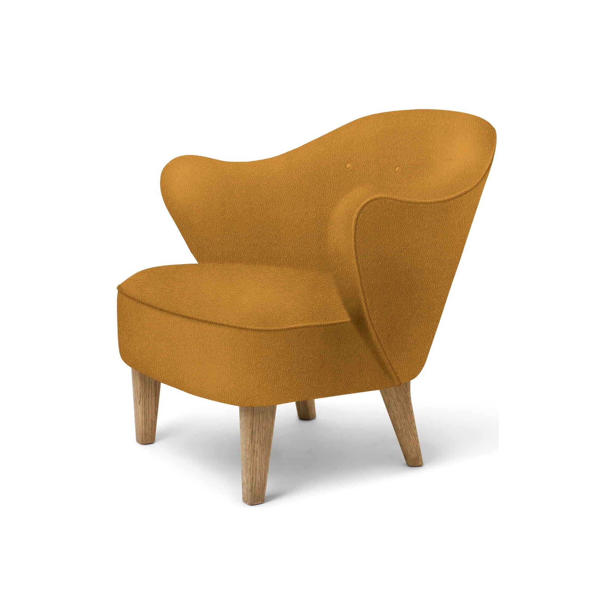 Fauteuil Ingeborg – Tissu Vidar 472 + Chêne naturel - Audo Copenhagen