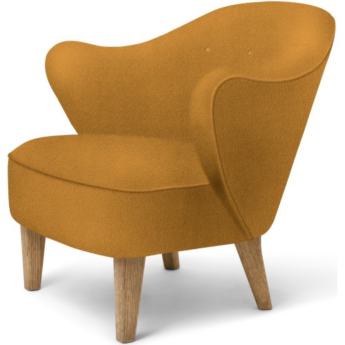 Fauteuil Ingeborg – Tissu Vidar 472 + Chêne naturel - Audo Copenhagen