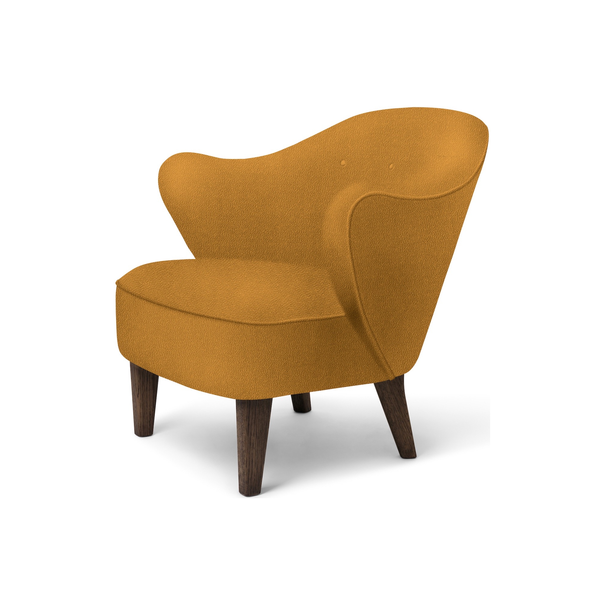 Fauteuil Ingeborg – Tissu Vidar 472 + Chêne teinté foncé - Audo Copenhagen