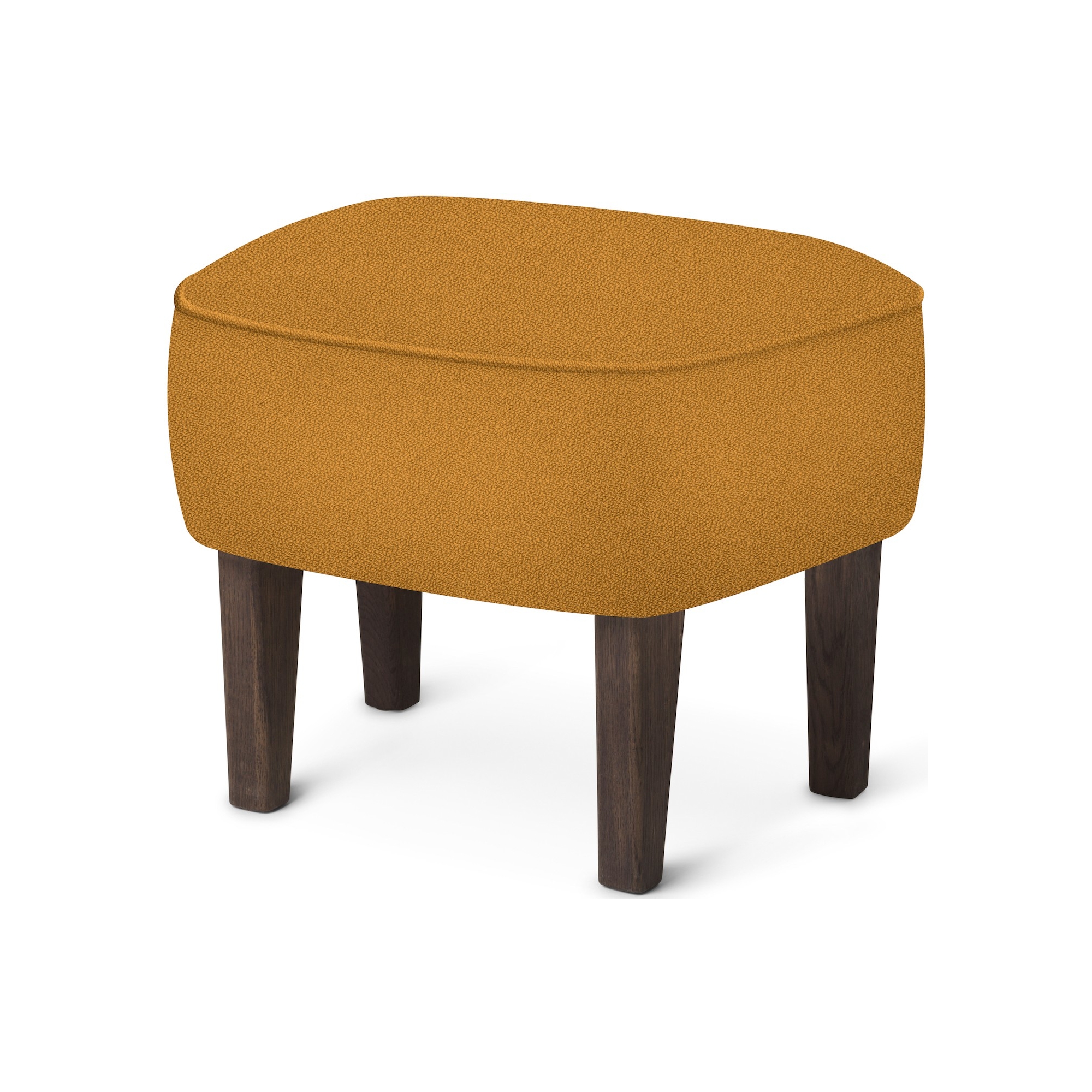 Ingeborg Pouf – Vidar 472 Fabric + Dark stained oak - Audo Copenhagen