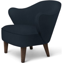 Ingeborg Lounge chair – Vidar 554 Fabric + Dark stained oak - Audo Copenhagen