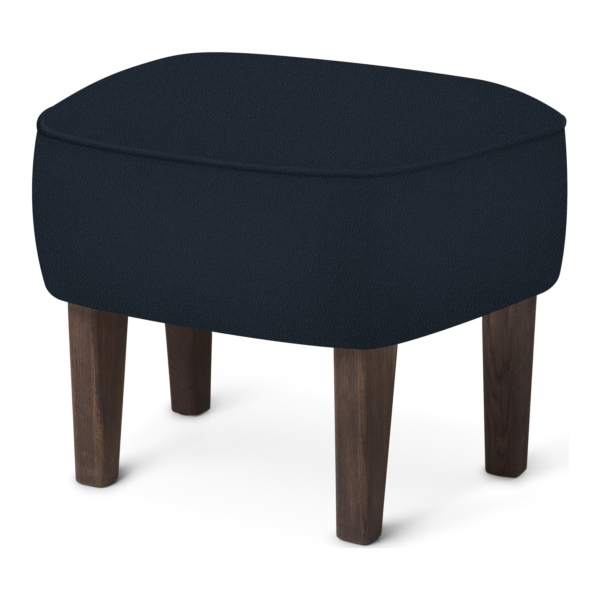 Ingeborg Pouf – Vidar 554 Fabric + Dark stained oak - Audo Copenhagen