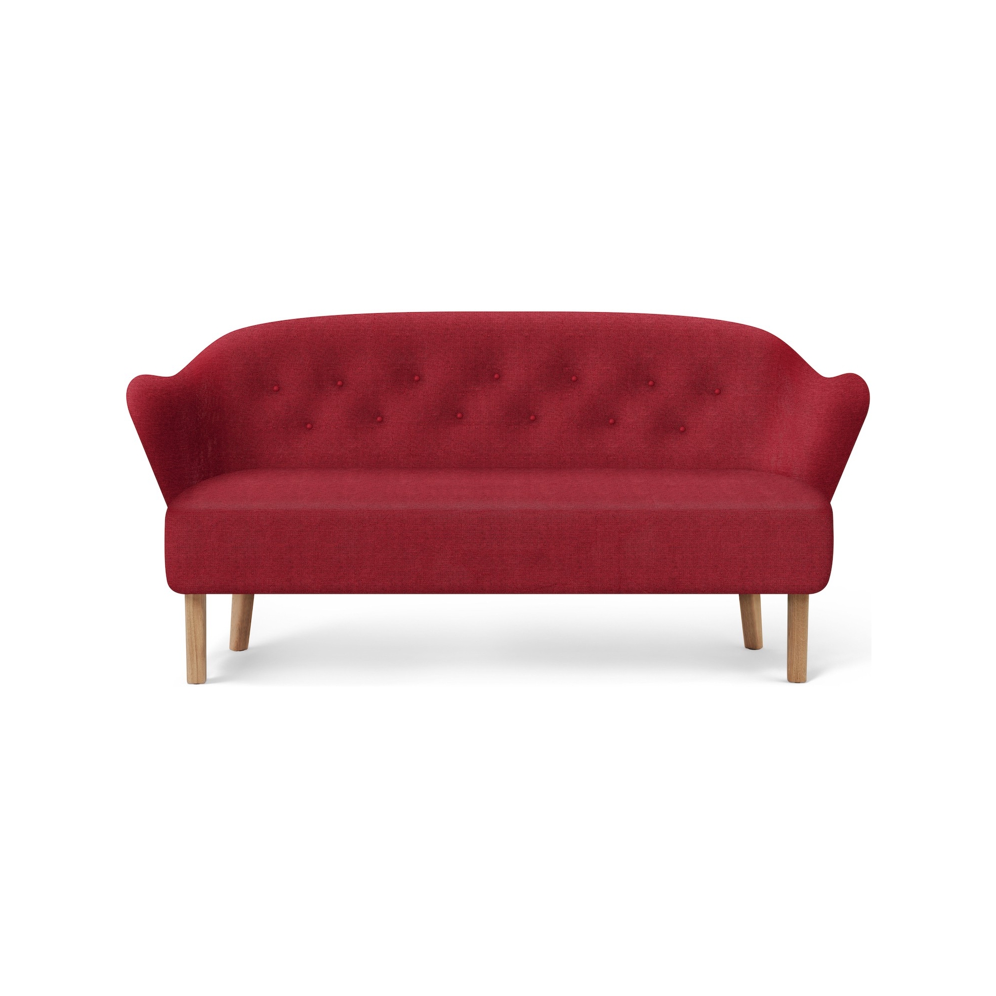 Ingeborg Sofa – Vidar 582 Fabric + Natural oak - Audo Copenhagen