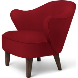 Fauteuil Ingeborg – Tissu Vidar 582 + Chêne teinté foncé - Audo Copenhagen