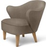 Ingeborg Lounge chair – Vidar 143 Fabric + Natural oak - Audo Copenhagen