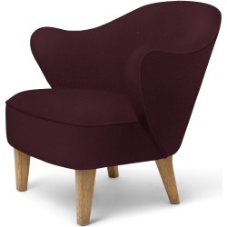 Fauteuil Ingeborg – Tissu Vidar 693 + Chêne naturel - Audo Copenhagen