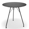 table d'extérieur Circum - Aluminium noir - Ø74 cm - Houe