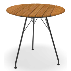 table d'extérieur Circum - Bambou - Ø73,5 cm - Houe