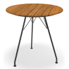 table d'extérieur Circum - Bambou - Ø73,5 cm - Houe