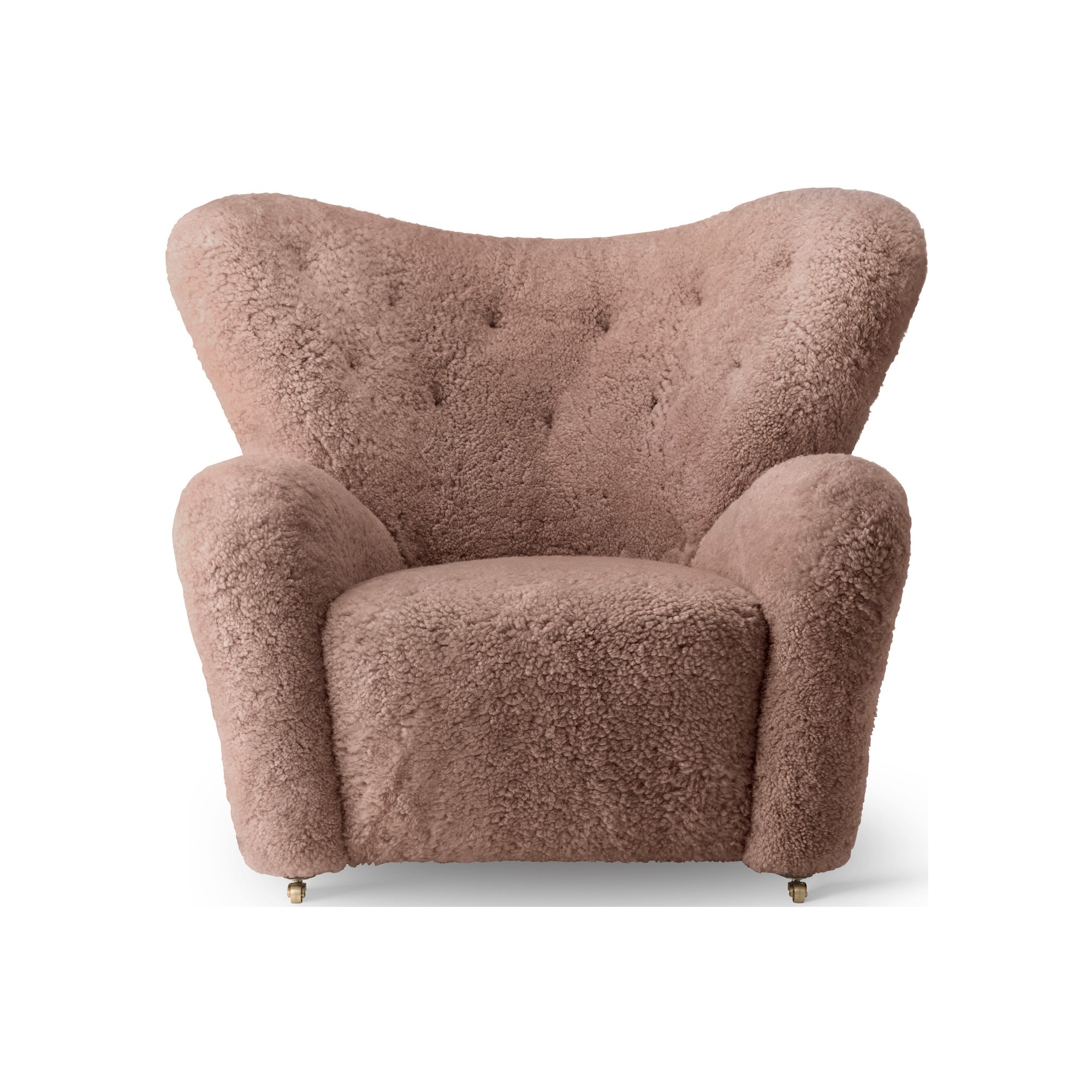 Fauteuil The Tired Man – Peau de mouton Sahara - Audo Copenhagen