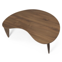 Feve - walnut coffee table Ferm Living