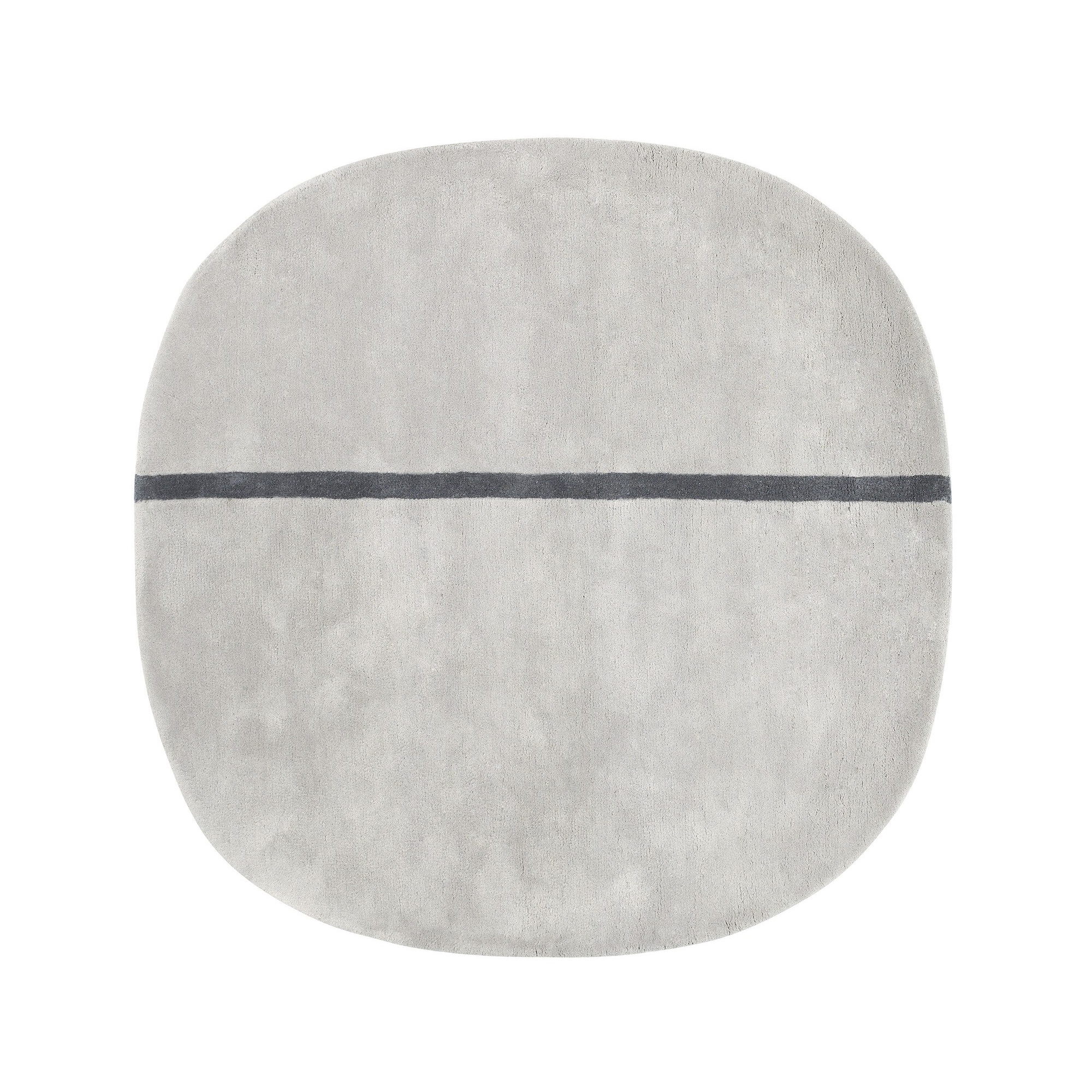 grey - 140x140cm - Oona carpet - Normann Copenhagen