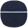 Bleu - 140x140cm - tapis Oona - Normann Copenhagen