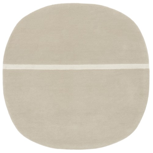 Sand - 140x140cm - Oona carpet - Normann Copenhagen