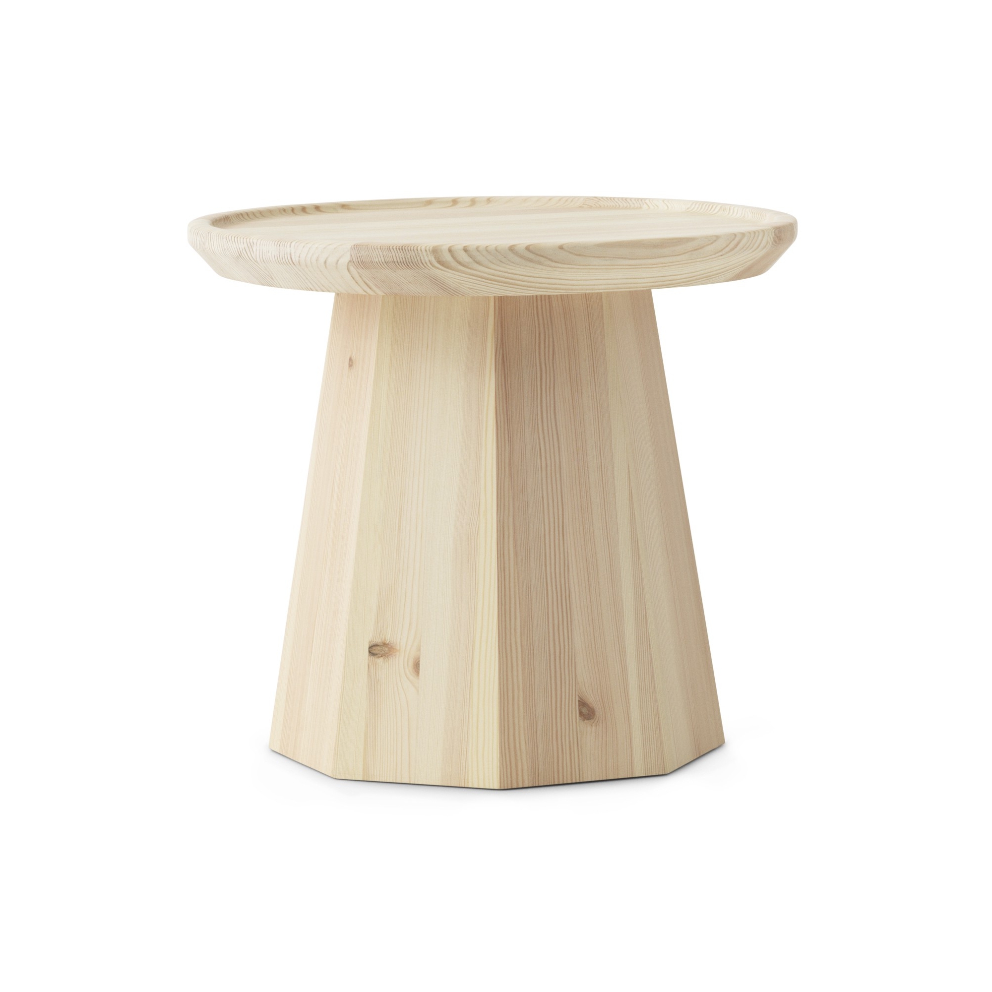 natural - Ø45 x H40,6 cm - Pine coffee table - Normann Copenhagen