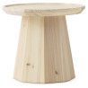 natural - Ø45 x H40,6 cm - Pine coffee table - Normann Copenhagen