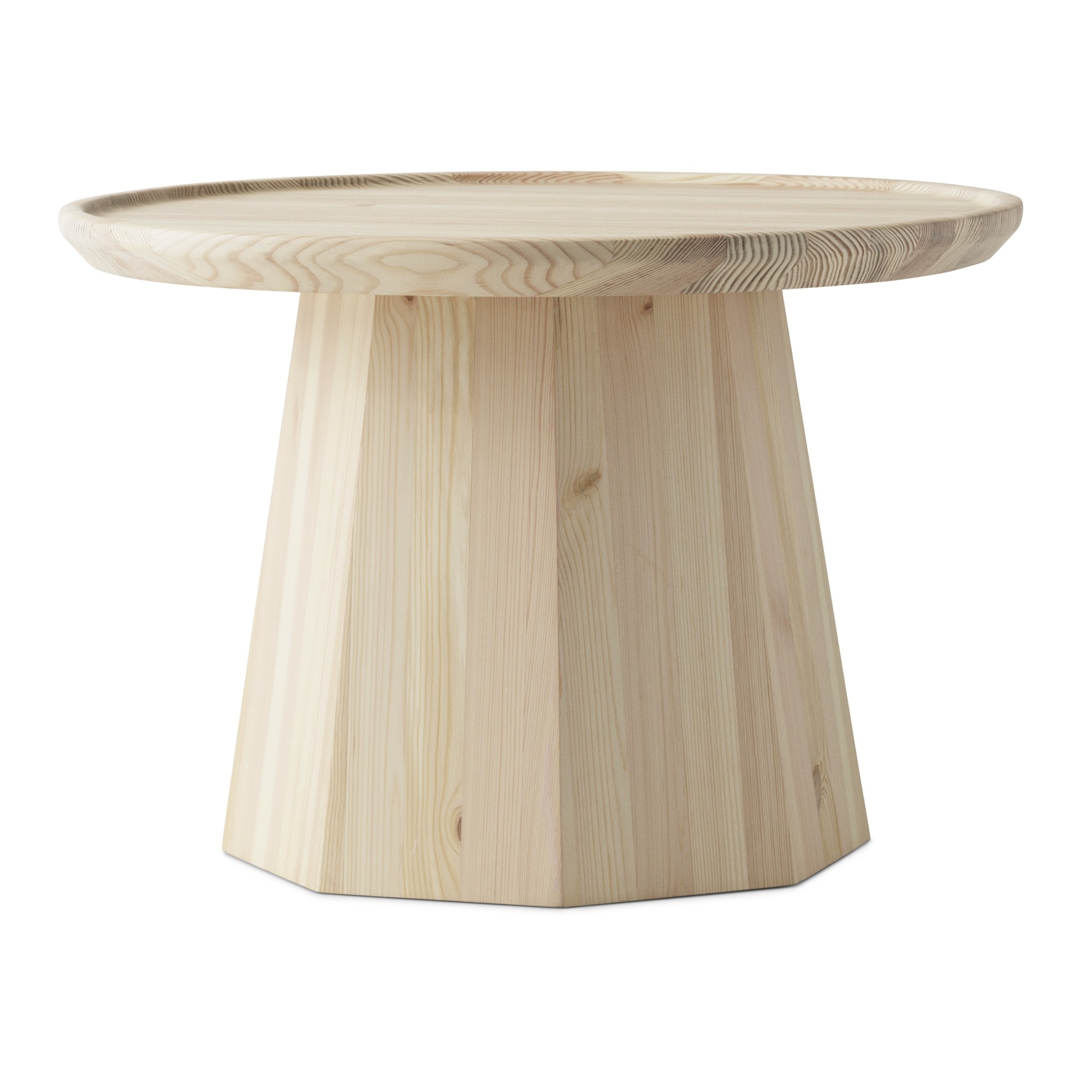 natural - Ø65 x H44,6 cm - Pine coffee table - Normann Copenhagen