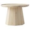 natural - Ø65 x H44,6 cm - Pine coffee table - Normann Copenhagen