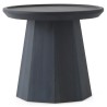 bleu foncé - Ø45 x H40,6 cm - table basse Pine - Normann Copenhagen