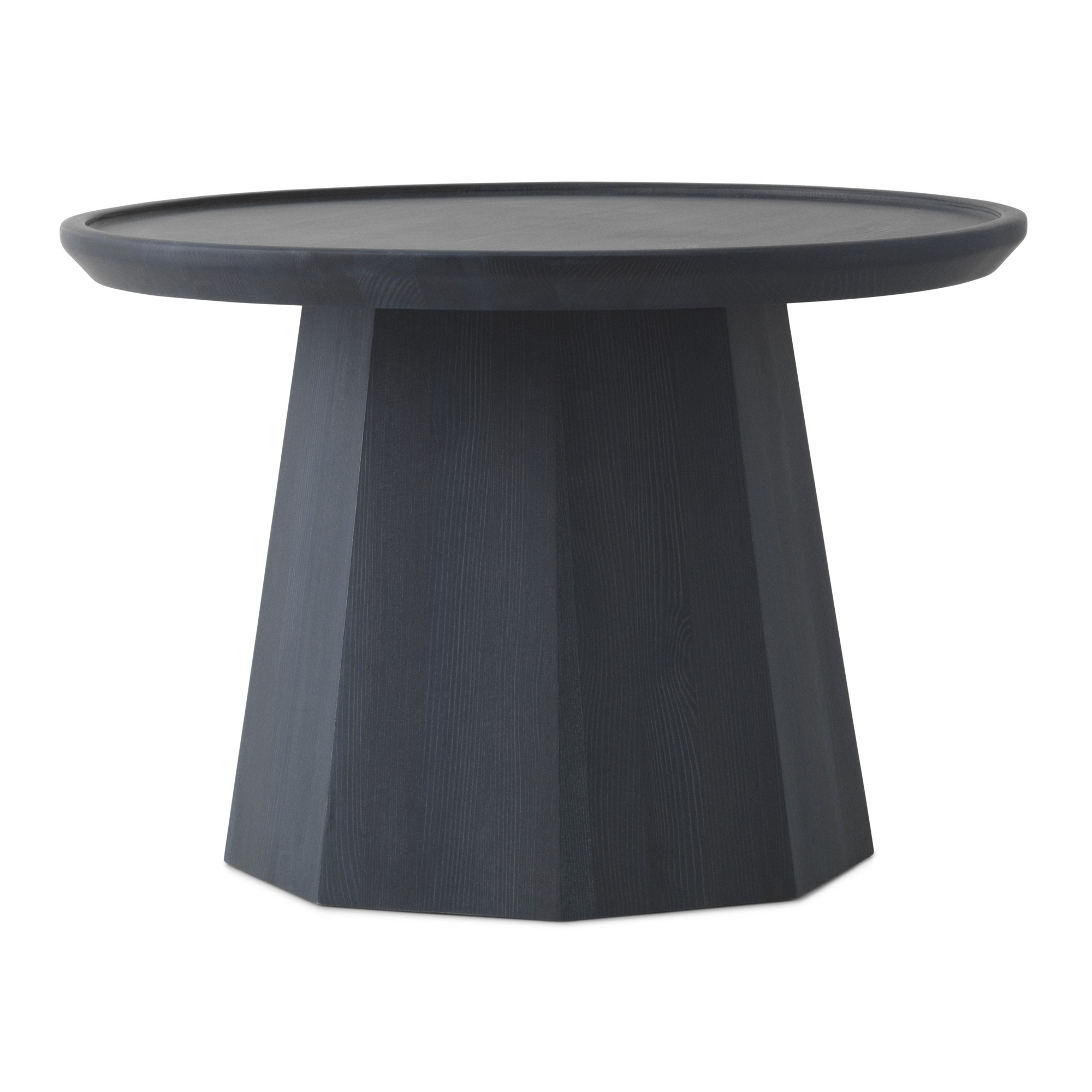 dark blue - Ø65 x H44,6 cm - Pine coffee table - Normann Copenhagen