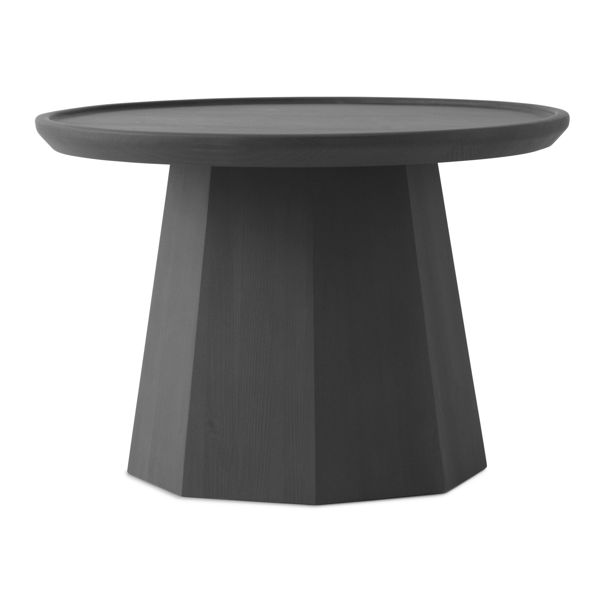 gris foncé - Ø65 x H44,6 cm - table basse Pine - Normann Copenhagen